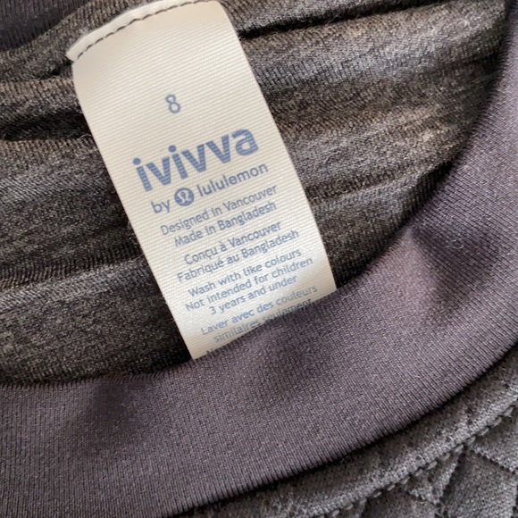 Ivivva Girls Active sweatshirt *like new* - Picture 2 of 4